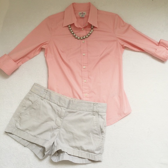 J. Crew 3/4 button up