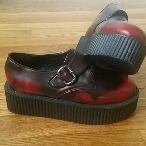 Monk shoe creepers
