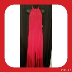 Red hot jumpsuit