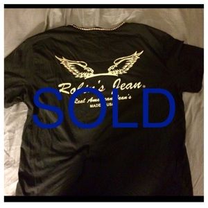 Men's Robin's Jean Construction Gold T-shirt