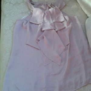 ADiva Casual Top w pieced Ruffled accent *Rose*