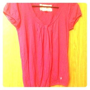 American Eagle  Outfitters pink shirt