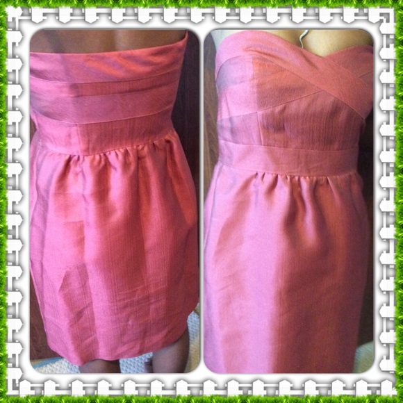 Gorgeous Blush with a sheen dress