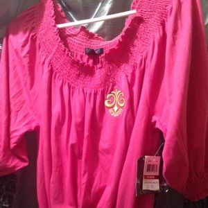 💕 Dereon Pretty Pink Top