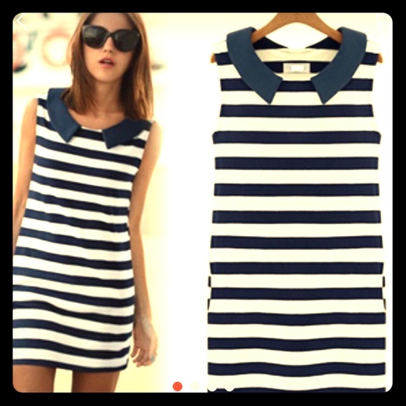 Nautical Stripe Sexy a Body con dress