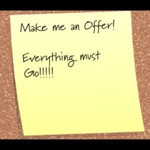 Come shop! Accepting all reasonable offers!