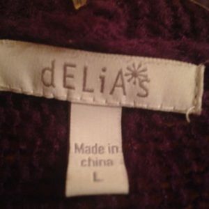 Delias Sweaters - Delias Open Cardigan In Purple 💜 Delias Sweaters - Delias Open Cardigan In Purple 💜