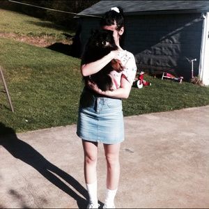 ISO: more jean skirts!!