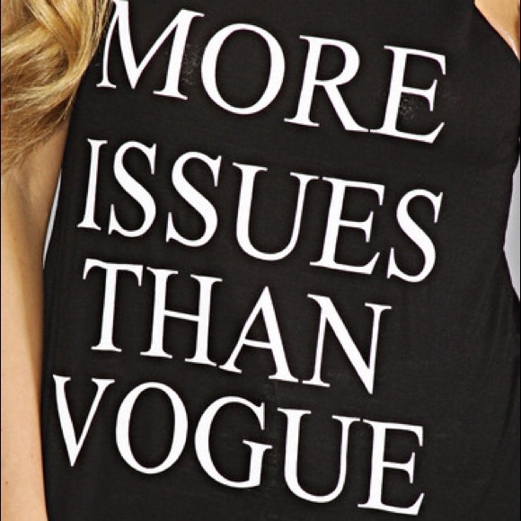 π More Issues Than Vogue Tank Top - Picture 4 of 4