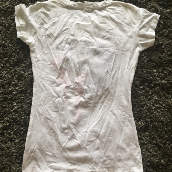 ✨SOLD IN BUNDLE✨American Flag lips white top - Picture 3 of 3