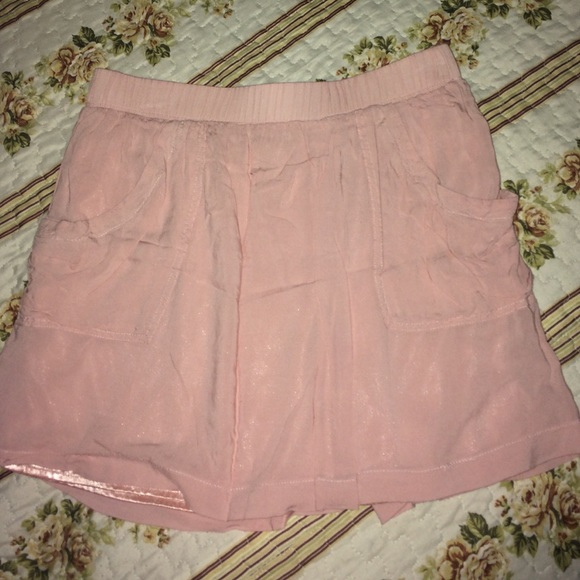 Pink skater skirt