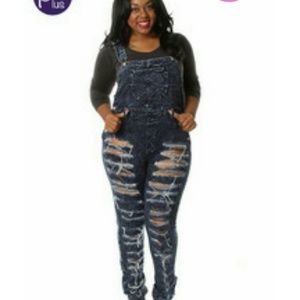 EyB Acid plus overal jeans