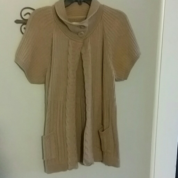 Brown cardigan