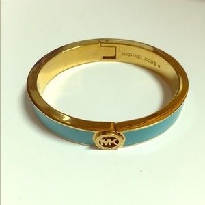 Michael Kors- Blue and Gold Bangle