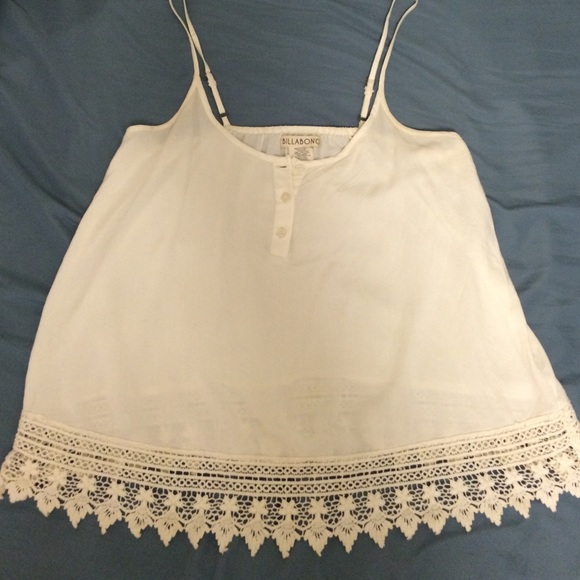Billabong crochet tank top