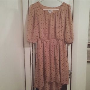 Pink Polka Dots Dress