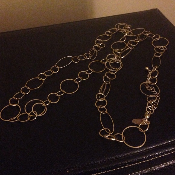 New York and Co long gold chain