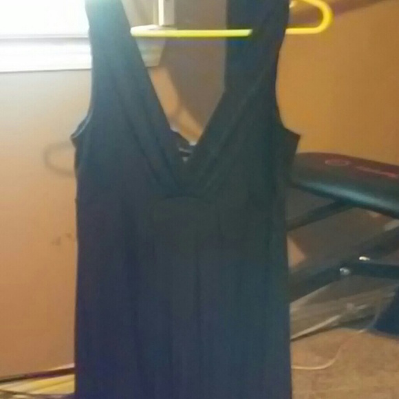 Black evening dress