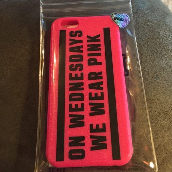 For iPhone 6 On Wednesday We Wear Pink case