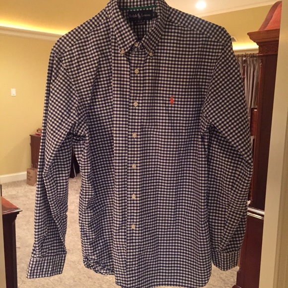 Men's long sleeve polo Ralph Lauren button down