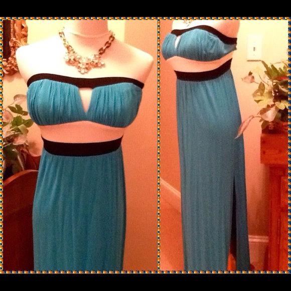 2b bebe Maxi, Tube-Dress with color block Style - Picture 2 of 4