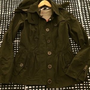 Burberry Brit Peplum Jacket