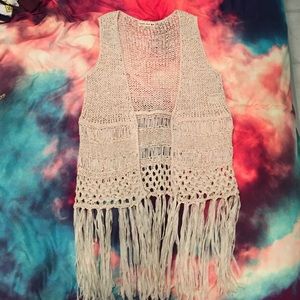 crochet vest/cardigan