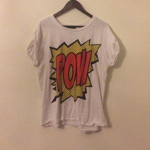 Pow long tee