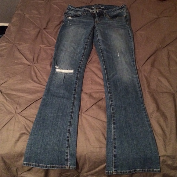 American eagle skinny kick jeans