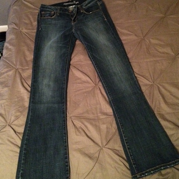 American eagle skinny kick jeans