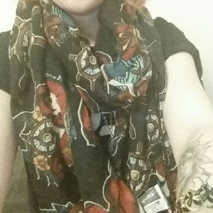 Little Mermaid scarf