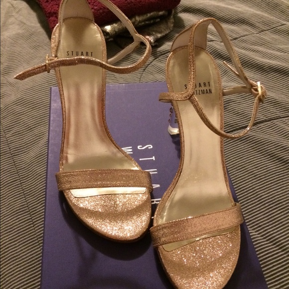 Stuart Weitzman Shoes - Stuart Weitzman Glittony glitter heels Stuart Weitzman Shoes - Stuart Weitzman Glittony glitter heels