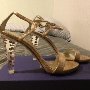Stuart Weitzman Shoes - Stuart Weitzman Glittony glitter heels Stuart Weitzman Shoes - Stuart Weitzman Glittony glitter heels