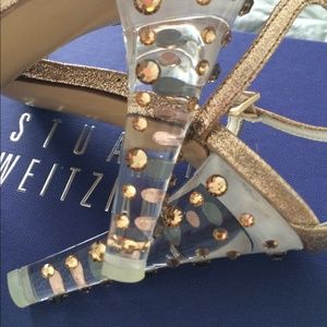 Stuart Weitzman Shoes - Stuart Weitzman Glittony glitter heels Stuart Weitzman Shoes - Stuart Weitzman Glittony glitter heels