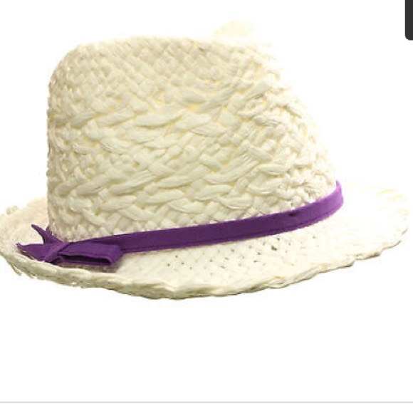 D&y one size fits most straw fedora hat