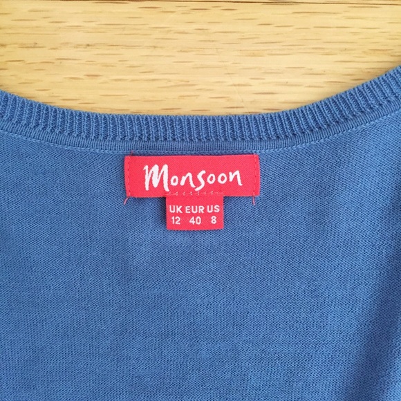 MONSOON | Indigo Cardigan - Picture 4 of 4