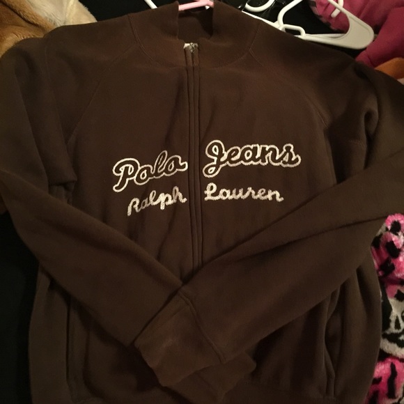 Brown Ralph Lauren jacket. Size medium. - Picture 2 of 2
