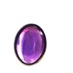 Purple Oval Queen like ring