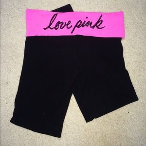 PINK Victoria Secret cropped leggings