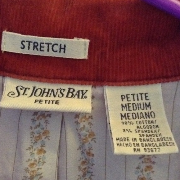 St. John's Bay Denim Blazer - Picture 3 of 3