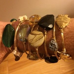 Bourbon and Bowtie's bangles.  New and never worn