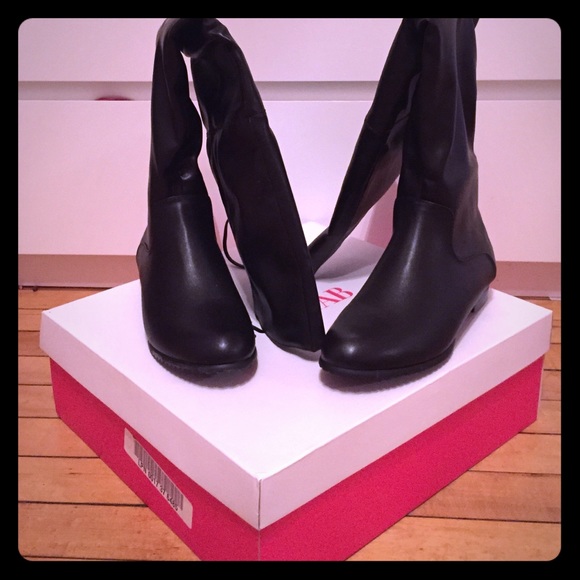 Knee High Black Boots