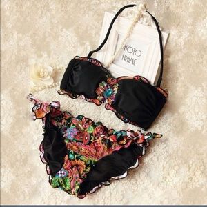 Strapless bandeau bikini Brand new