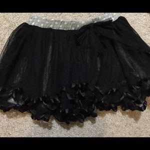 Girls 6 Black Little Mass Skirt-Neiman Marcus