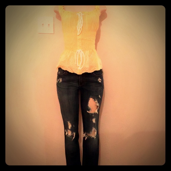 Top and jeans