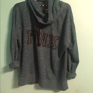 Super cute pink sweater!