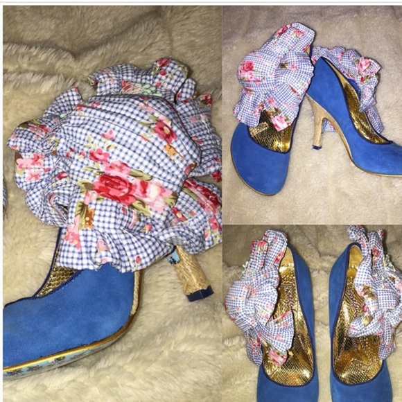 NEW Irregular Choice shoes heels 7.5  (38.5)