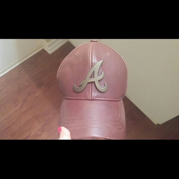 Reduced★MLB lamb leather baseball cap (limited)