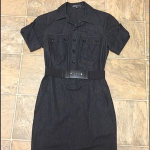 Vince shirt dress with belt
