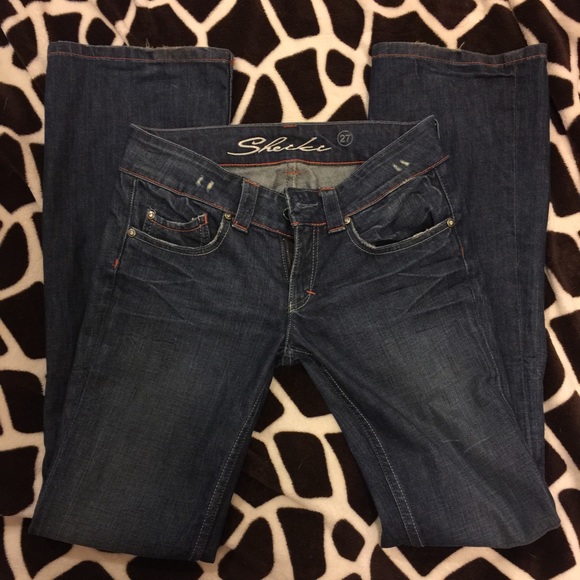 Sheikh Crystal Flare jeans. - Picture 1 of 4